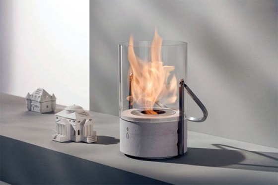 Ideas Contemporary Fireplace Design With Secel Mini Glass Bucket Shaped Exciting And Stylish Fireplace Designs
