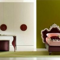 Teen Room Contemporary Layout Design For Girls Room Simple-White-Pink-Bedroom-With-Princess-Chair