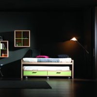 Teen Room Coolests Junior High School Bedroom Design Dark Ideas Bunk-Beds-With-Pop-Out-Furniture-Color-For-Teengers