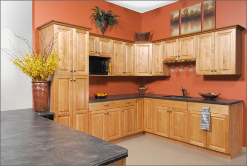 Fresh Kitchen Colors With Maple Cabinets Kitchen