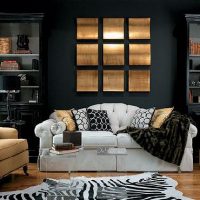 Living Room Black Country Living Room Paint Wall Blue-Pink-Colors-Wall-Living-Room