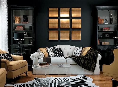 Black Country Living Room Paint Wall Living Room